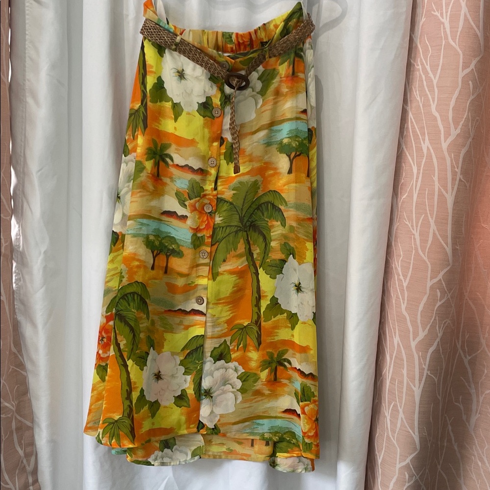 Live 4 Truth Orange and Green Skirt